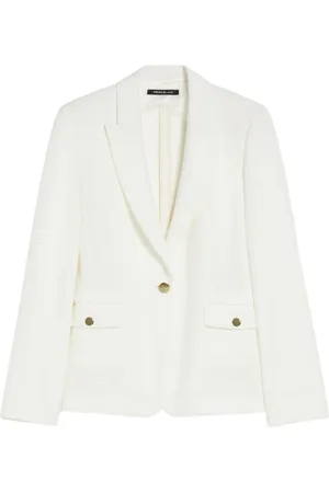 pennyblack Femme, Vestes, Blanc, Taille: 38 FR Veste Blanche Notion Slim Fit