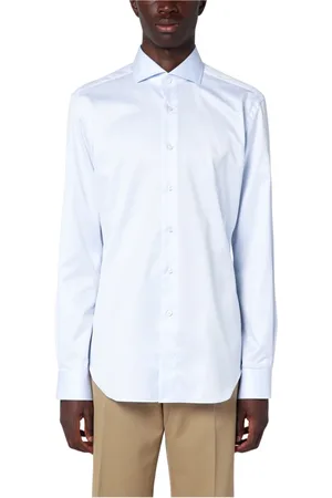 Xacus Homme, Chemises, Bleu, Taille: 5XL Chemise Voyage Manches Longues