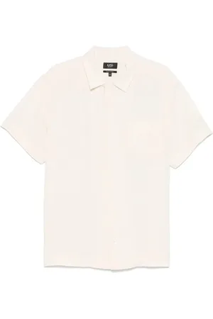 A.P.C. Homme, Chemises, Blanc, Taille: S Chemise Roy Chemisette