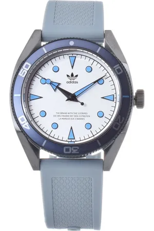 adidas Homme, Accessoires, Gris, Taille: ONE Size Montre Quartz Edition Deux