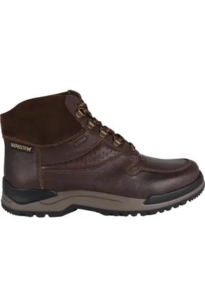 Mephisto Homme, Chaussures, Brun, Taille: 41 EU Botte Imperméable Homme - Marron Foncé