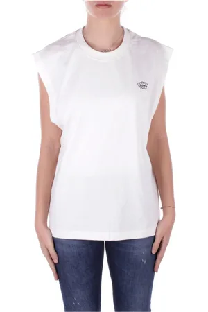BARROW Femme, Tops, , Taille: 38 FR T-shirt Logo Avant et Arrière
