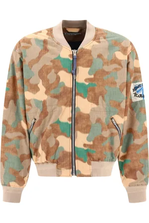 Acne Studios Homme, Vestes, Multicolore, Taille: M Bomber avec Imprimé Camouflage
