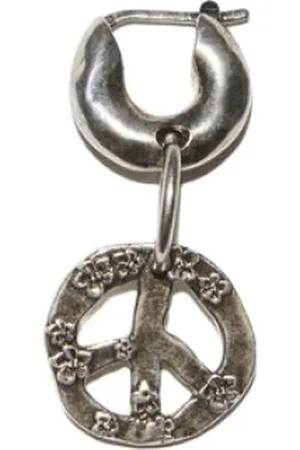 Acne Studios Femme, Accessoires, Gris, Taille: ONE Size Boucle d`oreille Peace