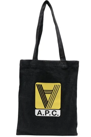 A.P.C. Homme, Sacs, Bleu, Taille: ONE Size Lou Denim Tote Bag