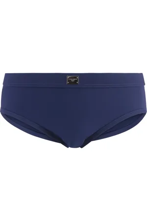 Dolce & Gabbana Homme, Maillots de bain, Bleu, Taille: XL Slip de bain à cordon
