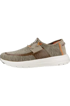 Hey dude Homme, Chaussures, Vert, Taille: 44 EU Dual Knit Laced Chaussures
