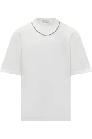 AMBUSH Homme, Tops, Blanc, Taille: M T-Chemises
