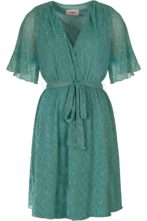 FREEBIRD Femme, Robes, Vert, Taille: 42 FR Robe Verte Dalena