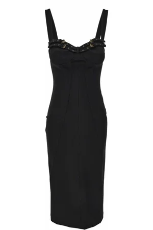 VERSACE Femme, Robes, Noir, Taille: 40 FR Robes