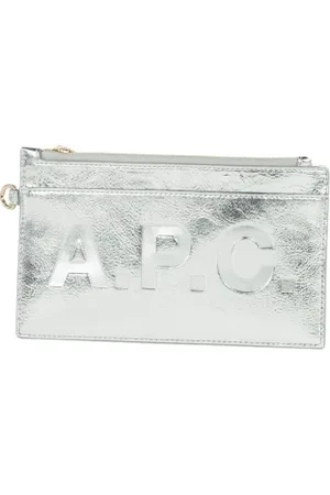 A.P.C. Femme, Sacs, Blanc, Taille: ONE Size Market Clutch