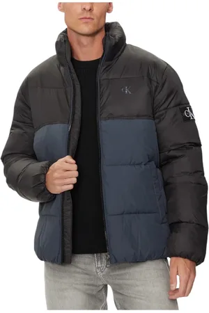 Calvin Klein Homme, Vestes, Noir, Taille: XL Veste Puffer Homme Élégante