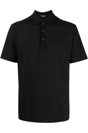 HERNO Homme, Tops, Noir, Taille: 3XL Polo
