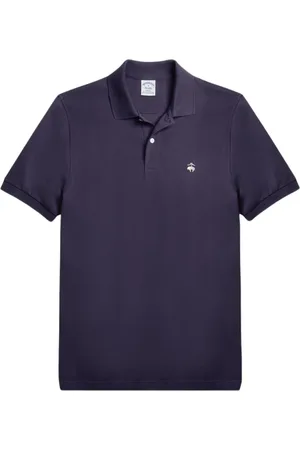 Brooks Brothers Homme, Tops, Bleu, Taille: S Polo Slim Fit Stretch Supima