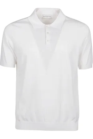 BALLANTYNE Homme, Tops, Blanc, Taille: L Polo Chemises