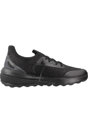 Geox Femme, Chaussures, Noir, Taille: 38 EU Baskets avec Technologie Spherica Actif