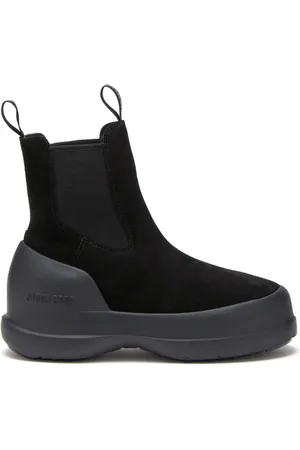 Moon Boot Femme, Chaussures, Noir, Taille: 41 EU Luna Chelsea Bottes