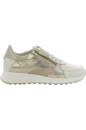Dl Femme, Chaussures, Gris, Taille: 38 EU Chaussures dorées pour femmes
