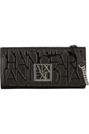 Armani Exchange Femme, Accessoires, Noir, Taille: ONE Size Portefeuilles