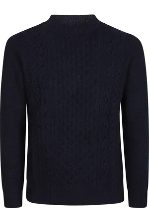 DRUMOHR Homme, Pulls, Bleu, Taille: M Pull à Col Roulé Confortable