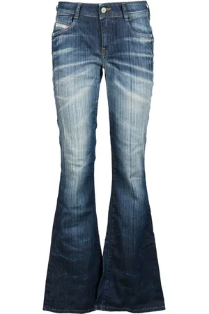 Diesel Femme, Jeans, Bleu, Taille: W27 Jean en coton et élasthanne