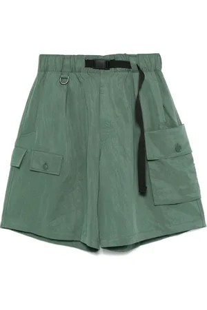 Y-3 Homme, Shorts, Vert, Taille: M Shorts en Twill Décontracté