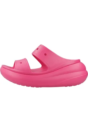 Crocs Femme, Chaussures, Rose, Taille: 39 EU Crush Sandal Tongs