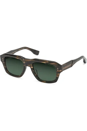 DITA EYEWEAR Unisex, Accessoires, Brun, Taille: ONE Size Lunettes de soleil Burnt Timber Magnaleapr