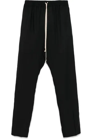 Rick Owens Homme, Pantalons, Noir, Taille: L Pantalon Long Slim