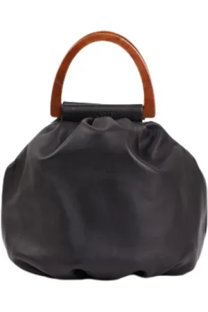MALABABA Femme, Sacs, Noir, Taille: ONE Size Sac en Cuir Vintage à Franges