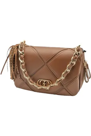 La Carrie Femme, Sacs, Brun, Taille: ONE Size Sac en Cuir Isabel