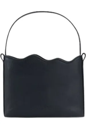 MALABABA Femme, Sacs, Noir, Taille: ONE Size Élégant Sac à Main en Cuir Inspiré par la Mer