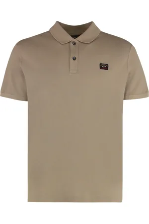Paul & Shark Homme, Tops, , Taille: 4XL Polo en Coton avec Bords Côtelés