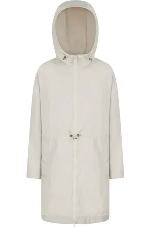 Geox Femme, Manteaux, Blanc, Taille: 42 FR Winter Vestes