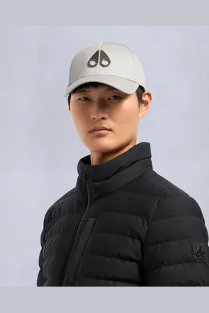 Moose Knuckles Homme, Accessoires, Gris, Taille: ONE Size Logo Icône Casquette Crépuscule
