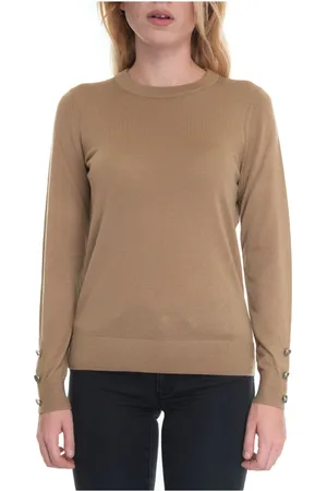 Michael Kors Femme, Pulls, Brun, Taille: 40 FR Tricots