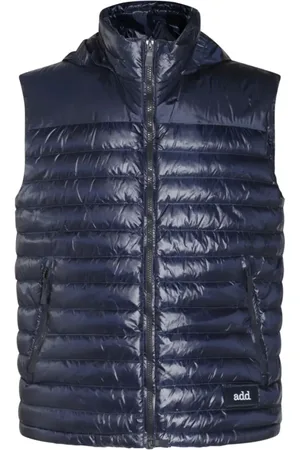 add Homme, Vestes, Bleu, Taille: L Gilet Duvet Eau Profonde