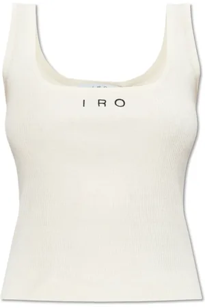 IRO Femme, Tops, Blanc, Taille: 42 FR Top Sorena