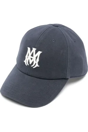 AMIRI Homme, Accessoires, Bleu, Taille: ONE Size Casquette Bleu Marine avec Boucle Arrière