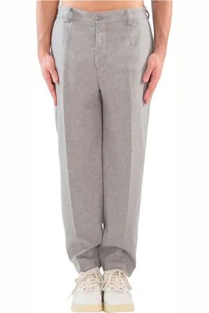 Briglia 1949 Homme, Pantalons, Gris, Taille: L Pantalon en laine de style Portofino
