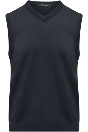 Bomboogie Homme, Pulls, Bleu, Taille: 3XL V-neck vest