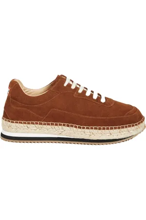 Inès de la Fressange Femme, Chaussures, Brun, Taille: 41 EU Baskets en Daim Marron