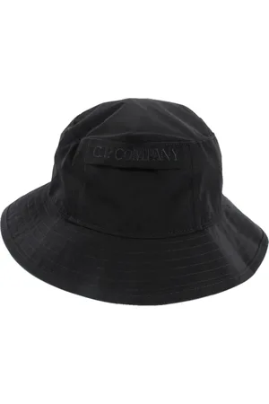 C.P. Company Homme, Accessoires, Bleu, Taille: M Chapeau Homme en Nylon Bleu