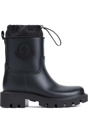 Moncler Femme, Chaussures, Noir, Taille: 39 EU Bottes Kickstream Noires en PVC