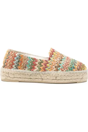 MANEBI Femme, Chaussures, Multicolore, Taille: 38 EU Chaussures plates multicolores