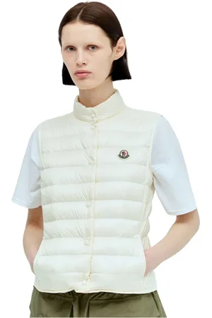 Moncler Femme, Vestes, , Taille: 38 FR Gilet matelassé en nylon et duvet