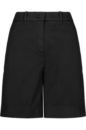 Bomboogie Femme, Shorts, Noir, Taille: 34 FR Cotton satin bermuda shorts