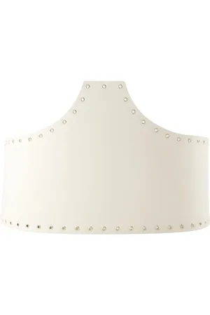 IRO Femme, Accessoires, Blanc, Taille: ONE Size Ceinture Corset en Cuir Blanc
