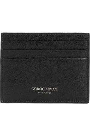 Giorgio Armani Homme, Accessoires, Noir, Taille: ONE Size Nero Porte-cartes