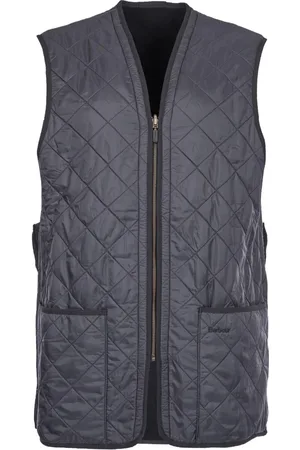 Barbour Homme, Vestes, Bleu, Taille: XL Veste Matelassée ZipIn Liner